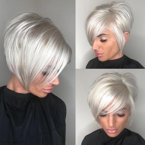 Short Bob Hairstyles and Short Haircuts for Fine Hair 2019-2020