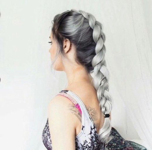 Elsa Inspired Braids