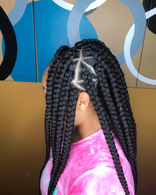 Triangle Braids