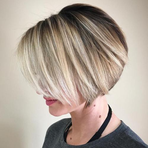 Short Bob Hairstyles and Short Haircuts for Fine Hair 2019-2020