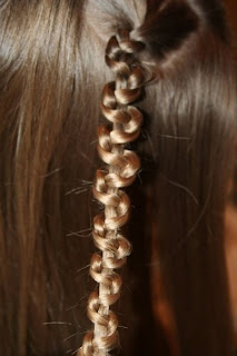 Close up view of the Tween "Slide-Up" Braid