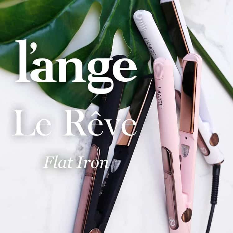 L'ange Le Rêve Blush Titanium Flat Iron