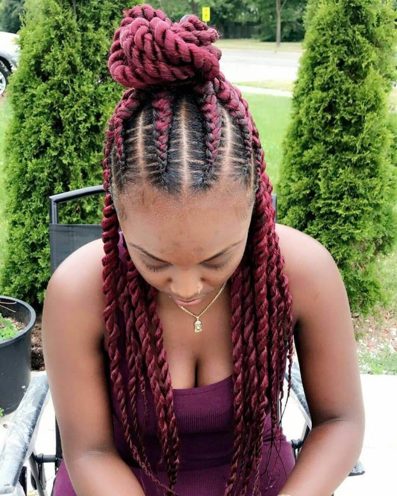 Single Braids Hairstyles