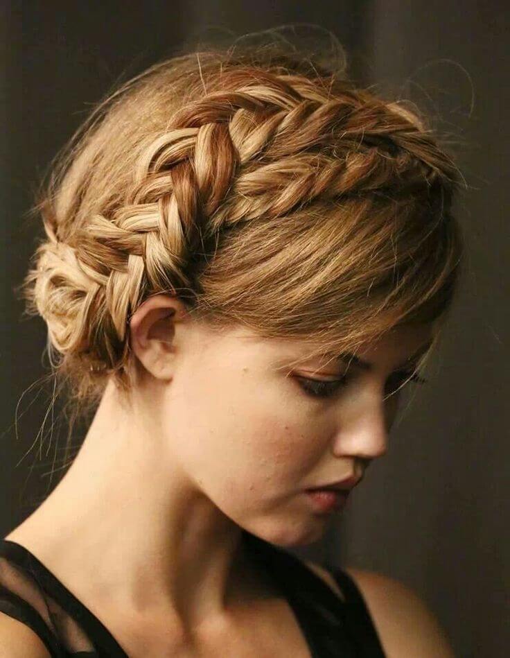 Fishtail Crown Braid