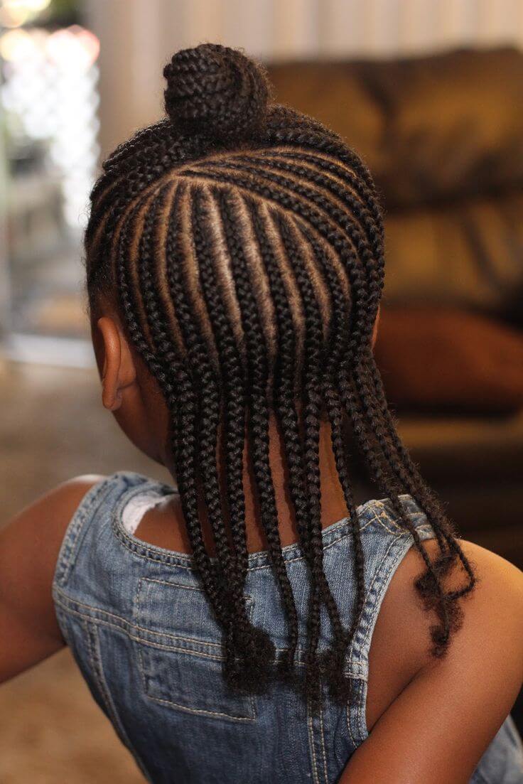 Cornrow Braids for Child