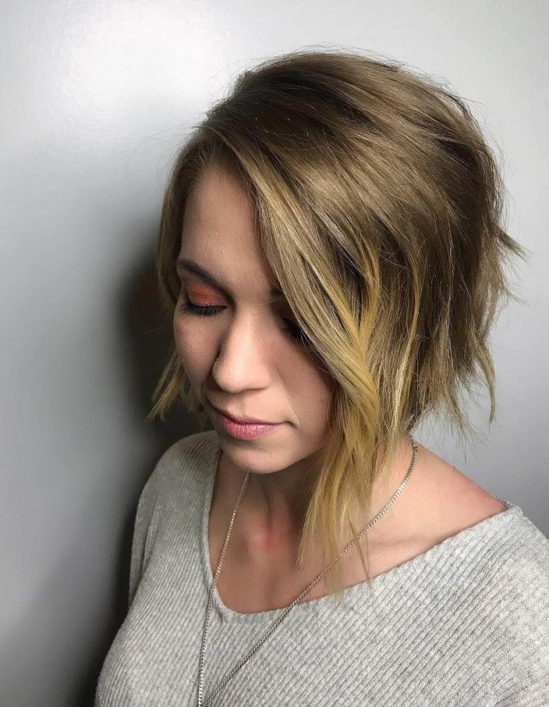 Asymmetrical Bob Haircuts