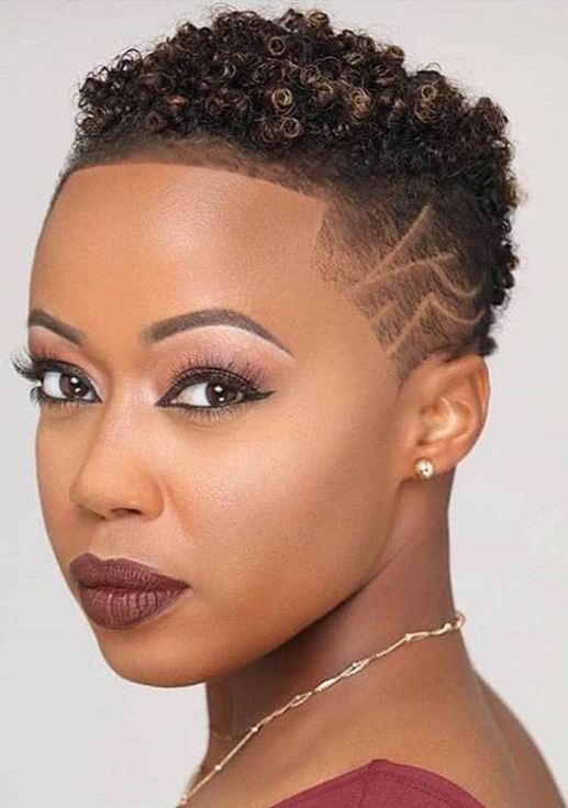 Short hairstyles for black women 2021-2022