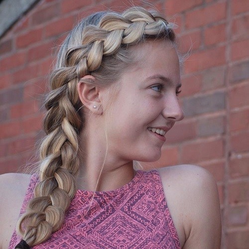 Elsa Inspired Braids