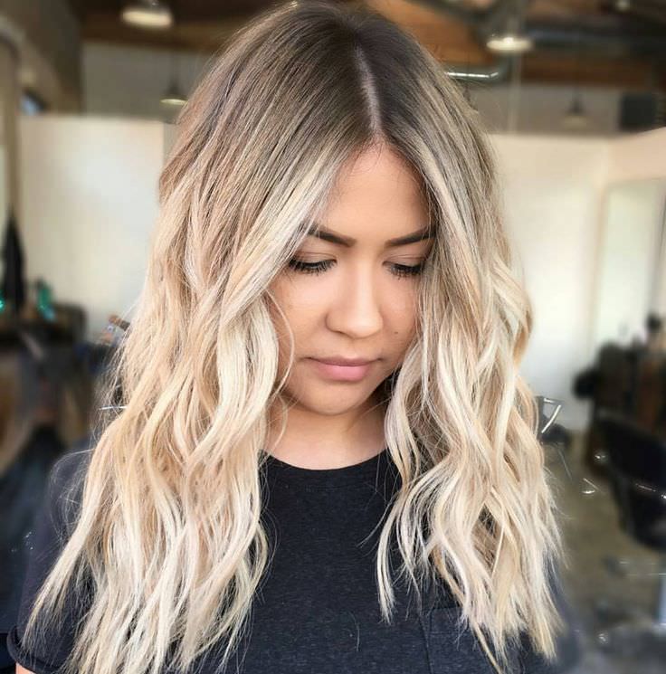 Balayage blonde hair 2022-2023