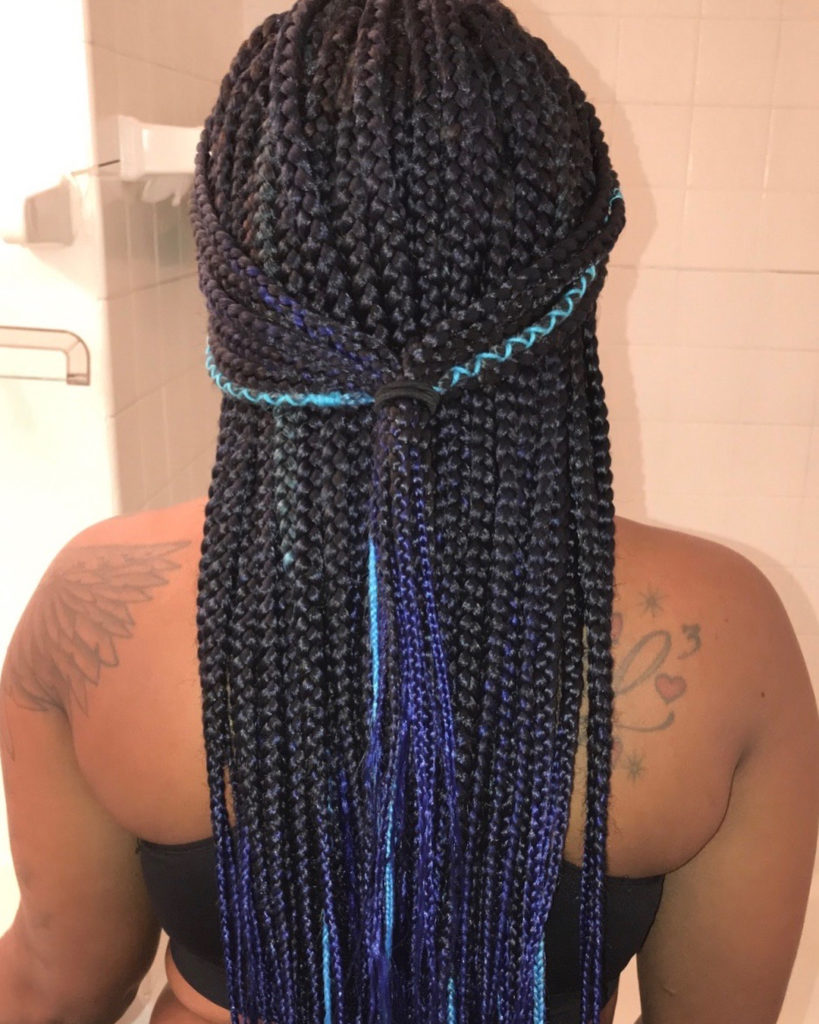 Individual Braids Hairstyles