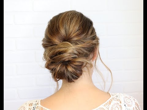 Classy Messy Updo