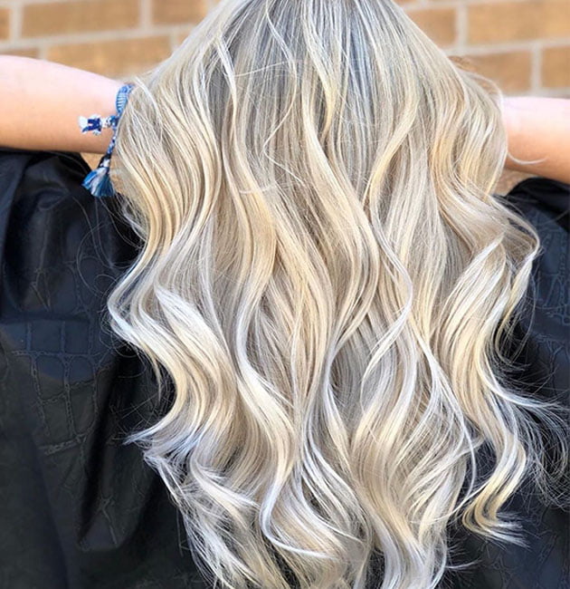 Platinum blonde hair colors