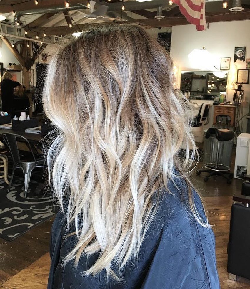 Balayage blonde hair 2022-2023