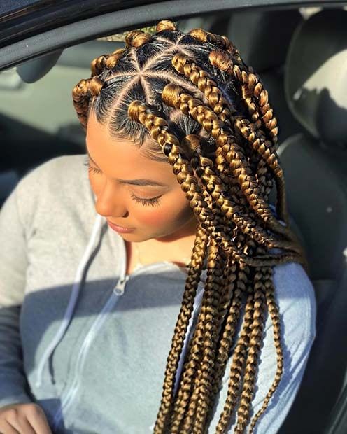 Triangle Braids