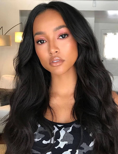 long hairstyles for black women 2019-2020