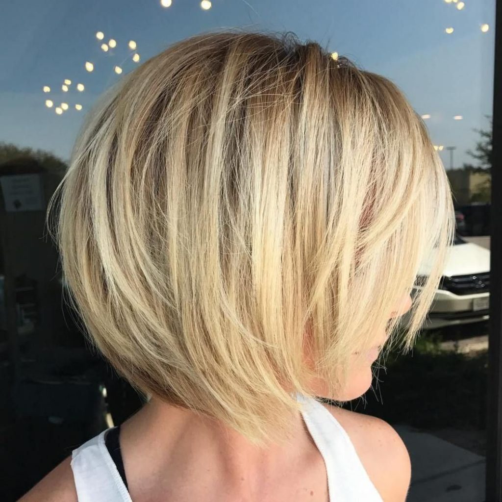 Layered bob hairstyles 2021-2022