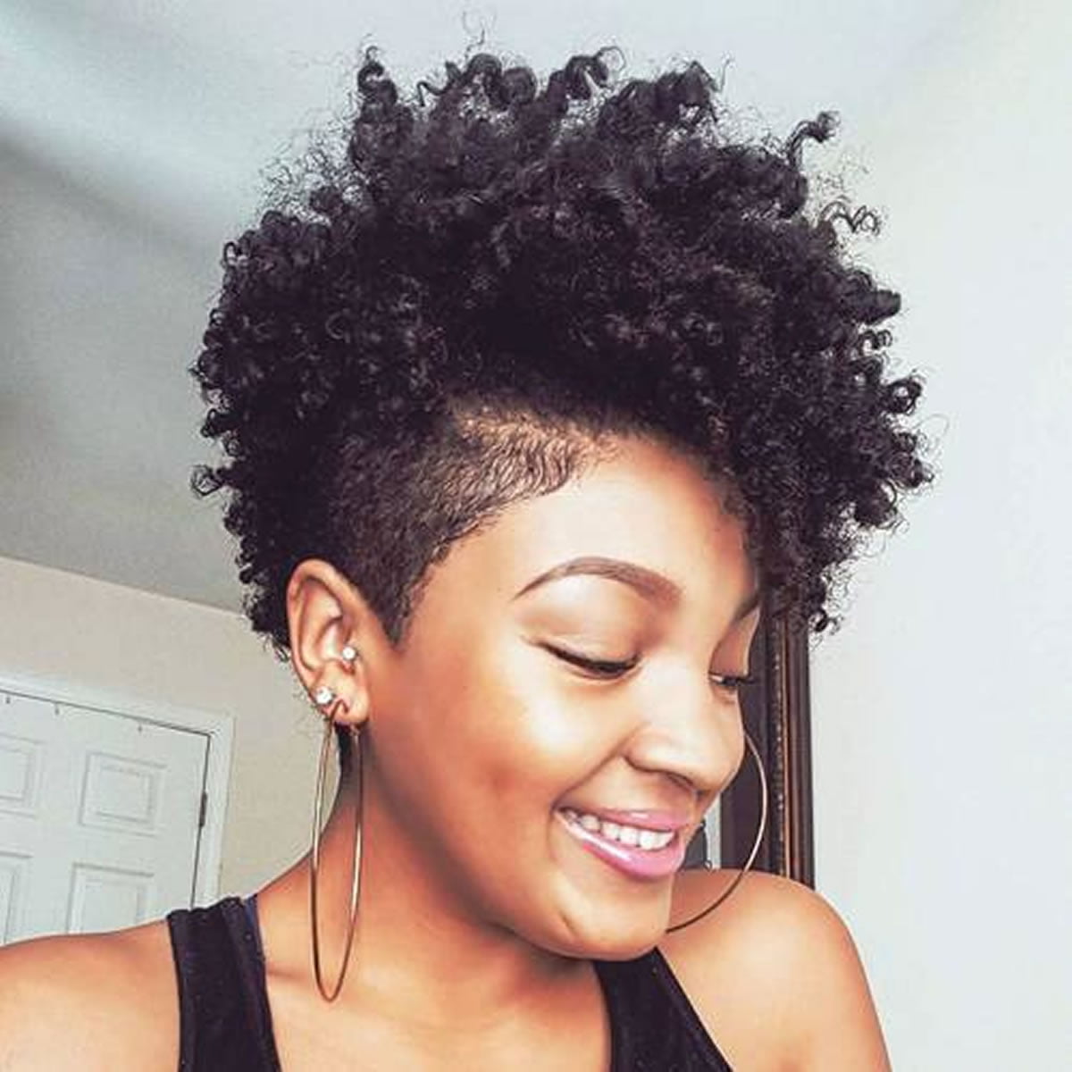 Mohawk black women hairstyles for summer 2018-2019