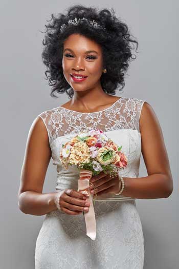 Black Wedding Hairstyles for African American Women 08