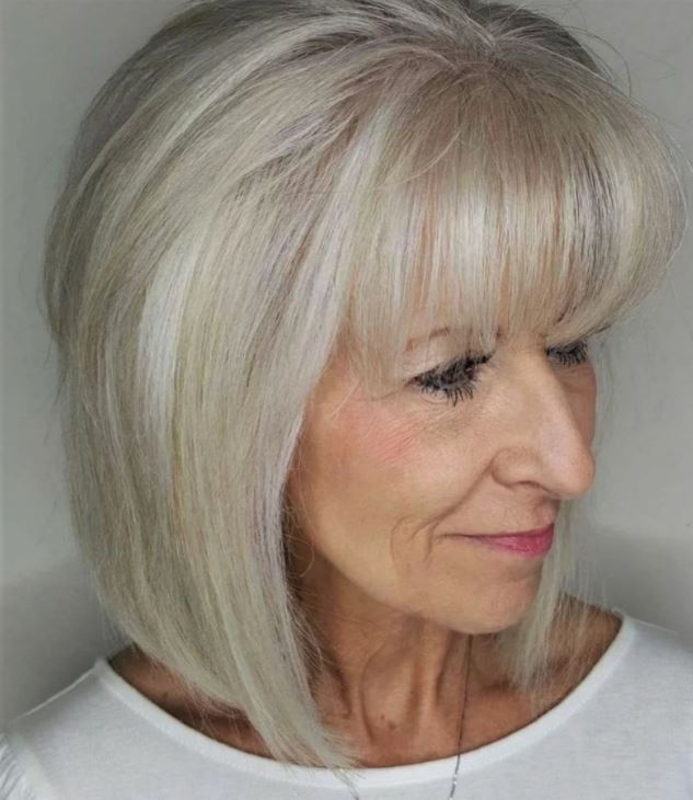 Short Bob Haircuts for Women Over 60 in 2021-2022