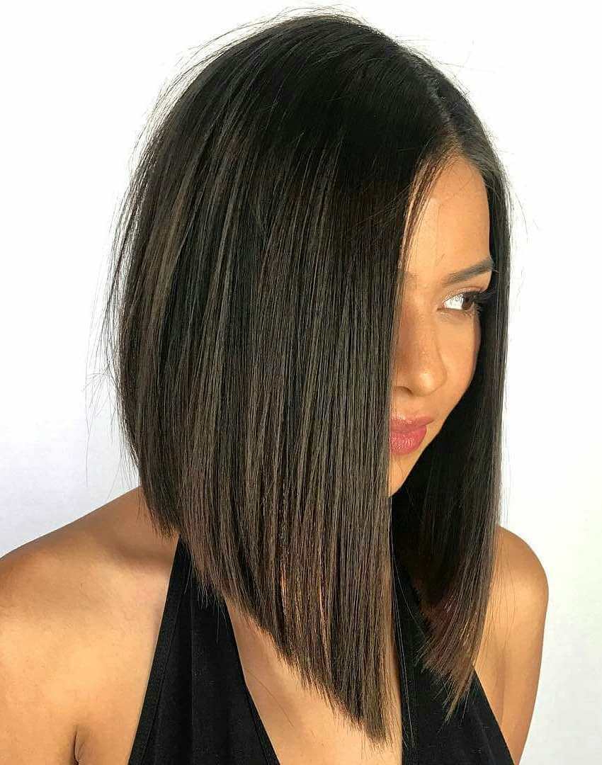 Angled Bob Haircuts