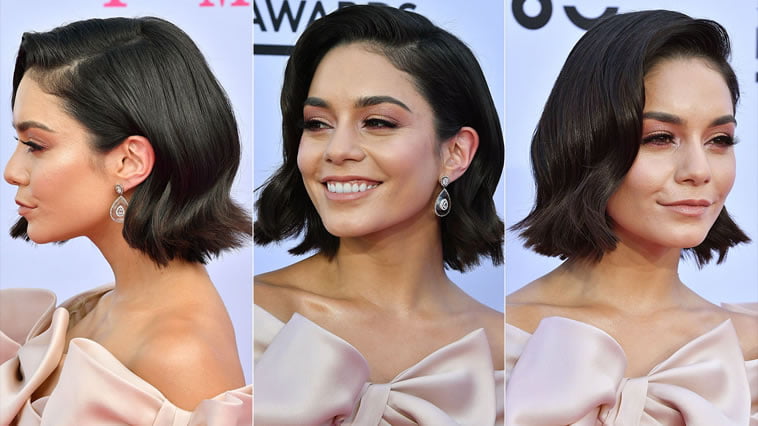 Vanessa hudgens short bob haircut