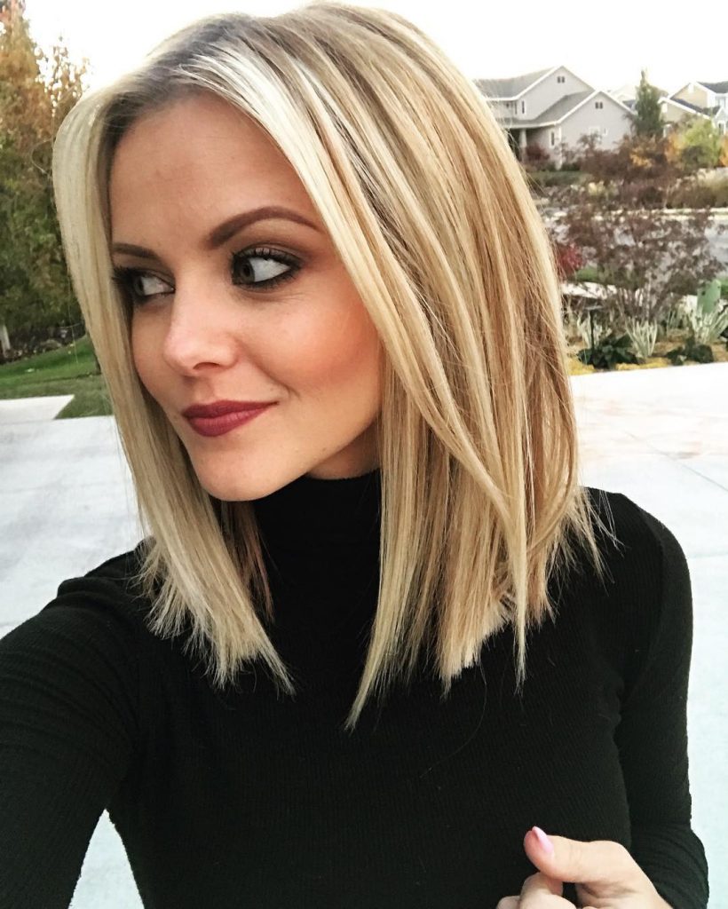 Lob (long bob) Haircuts for Women in 2021-2022