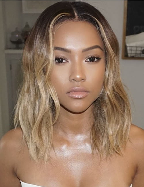  long bob haircut for black women