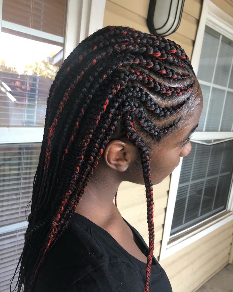 Individual Braids Hairstyles