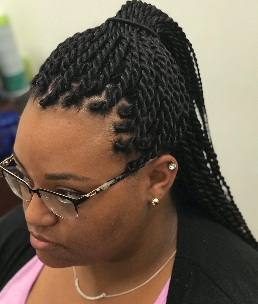 Senegalese Twist Hairstyles