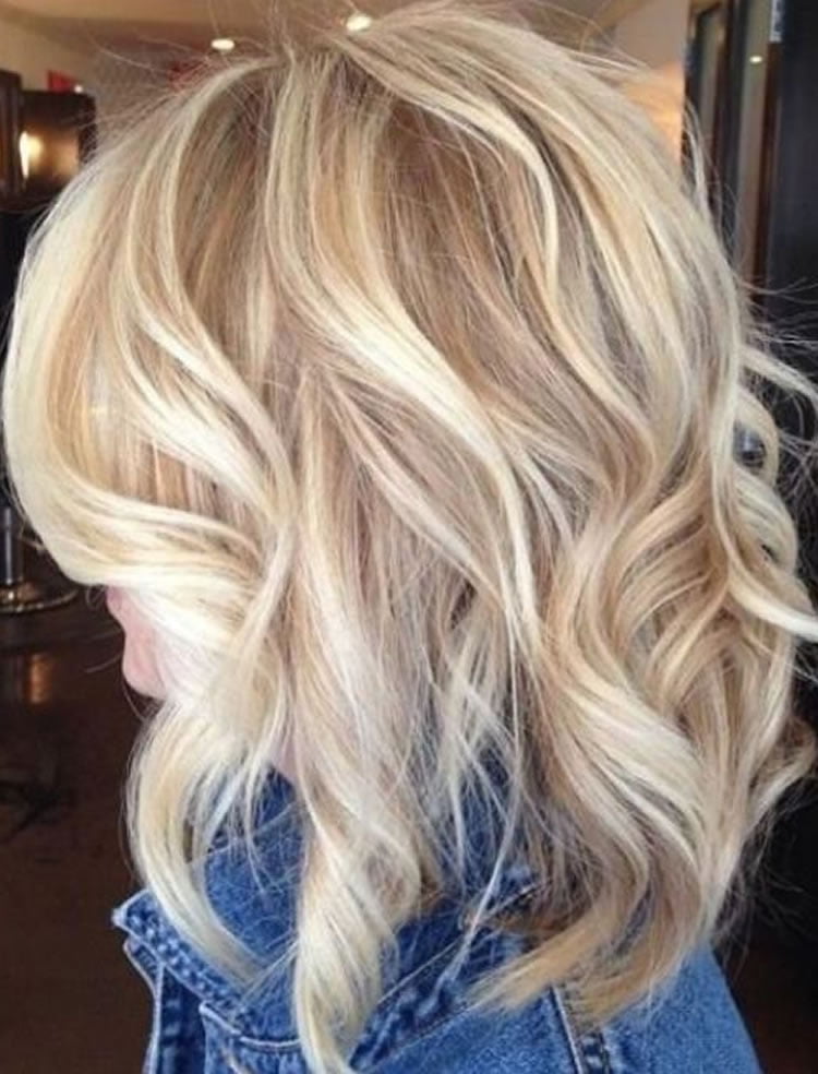 Charming Blonde Hair Colors for Medium Hairstyles 2017