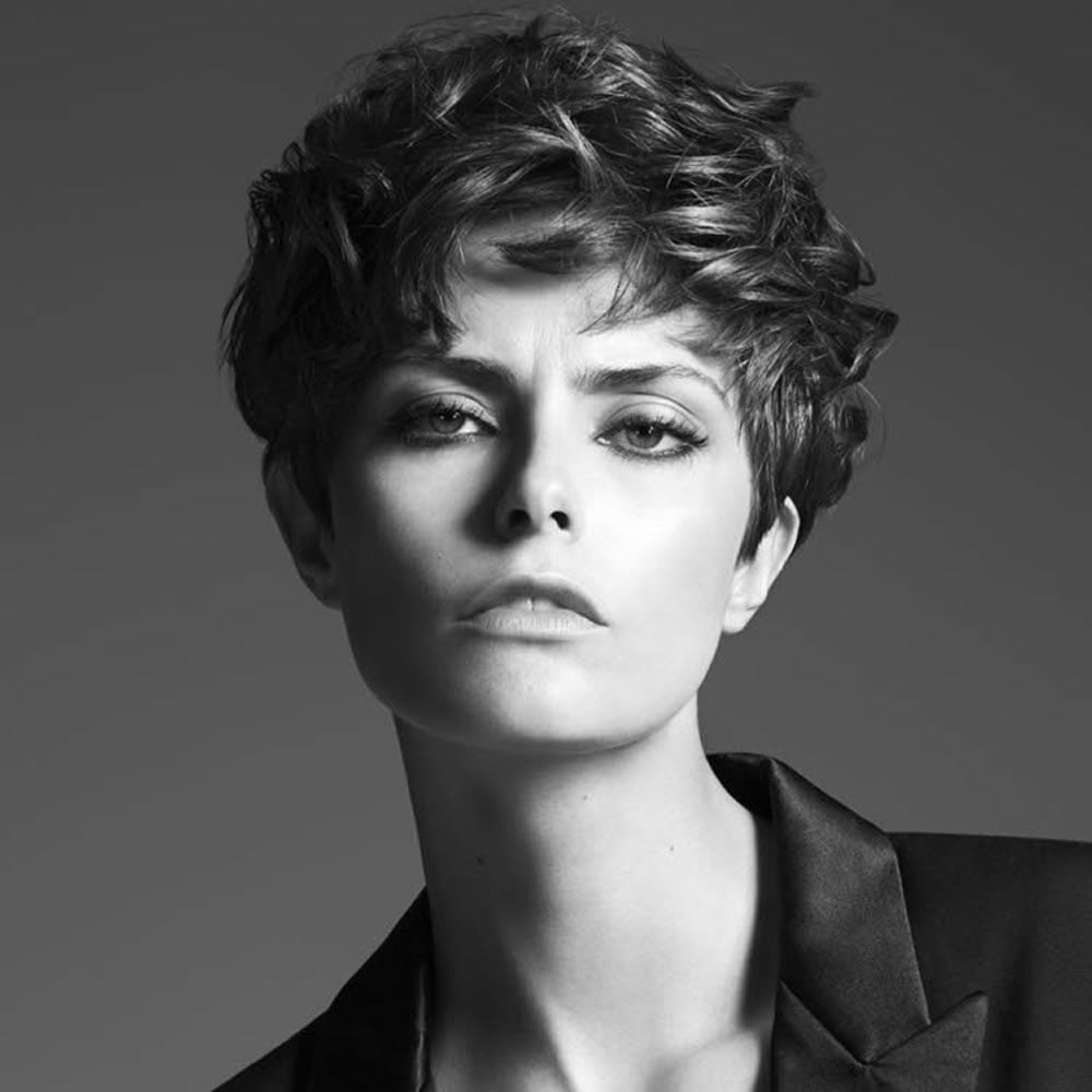 very cool pixie cut