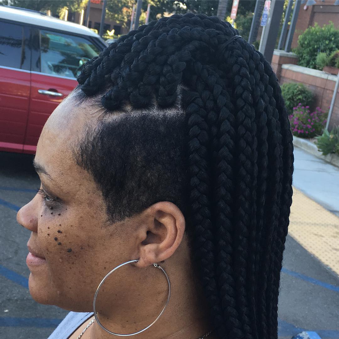 Individual Braids Hairstyles