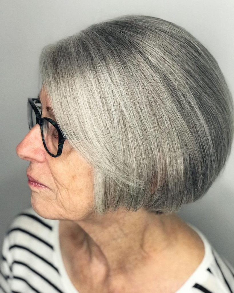 Short Bob Haircuts for Women Over 60 in 2021-2022