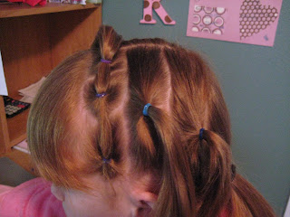 Rows of Three | Cute Hairstyles - Step 4