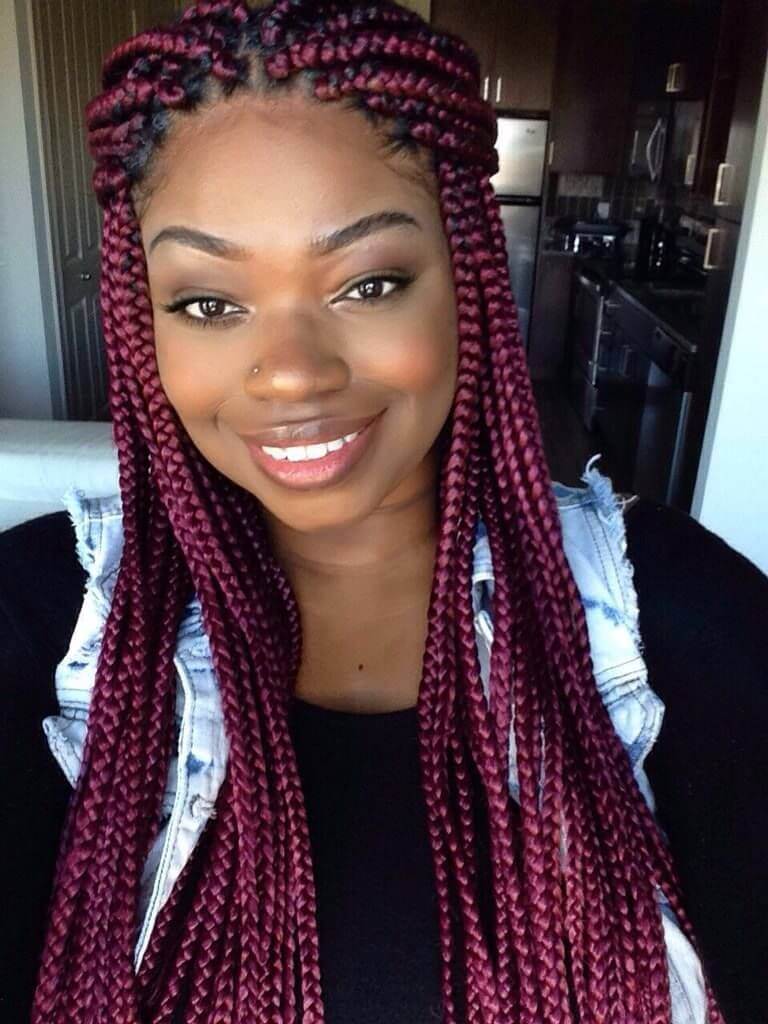 Red Box Braids