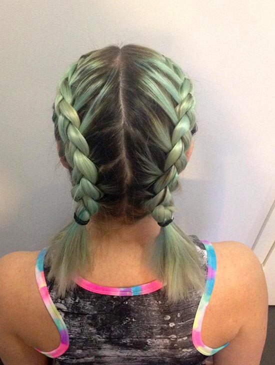 Two Braids Hairstyles