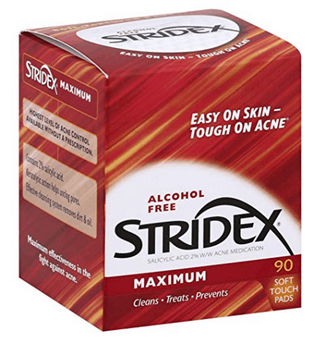 Favorite body care products - Stridex pads