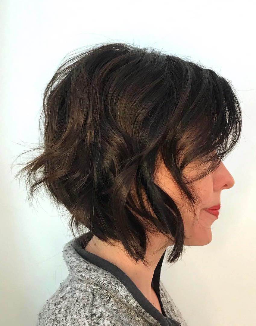 A Line Bob Haircuts