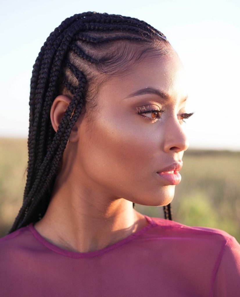 Straight Back Cornrow Braids