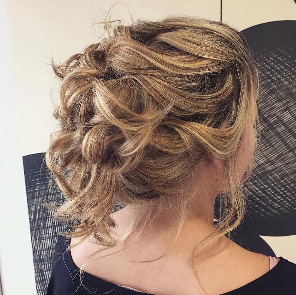 Blonde Updo hairstyles and haircuts