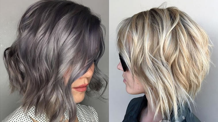 Short bob haircuts and hair colors 2019-2020