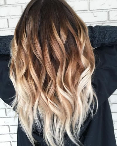 Blonde ombre hair 2020