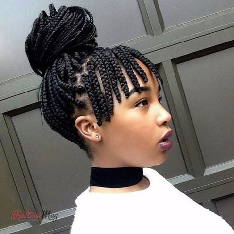 Braids hairstyles for black women 2019-2020