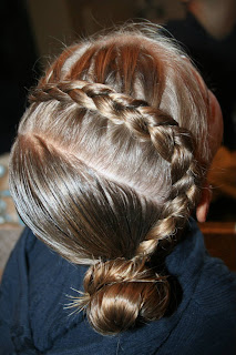 Reverse French Braid