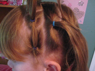 Rows of Three | Cute Hairstyles - Step 5