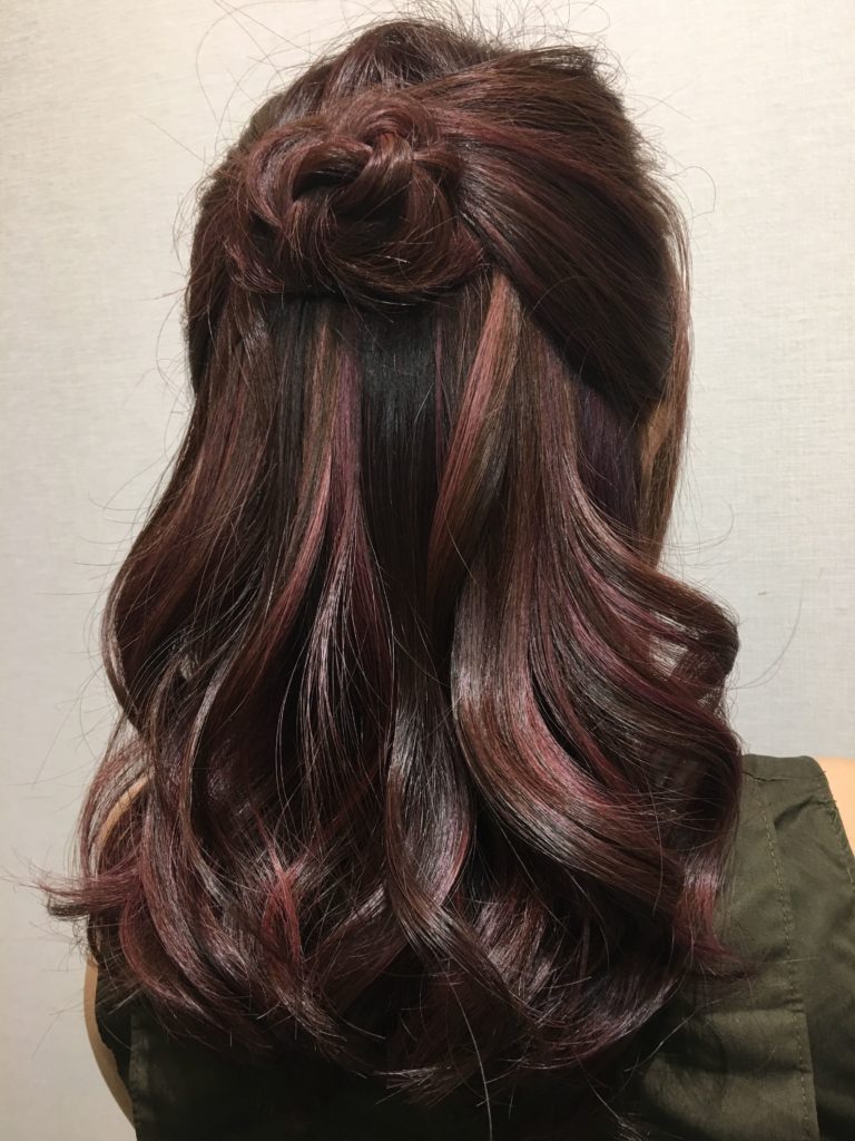 Rose Gold Hair Color