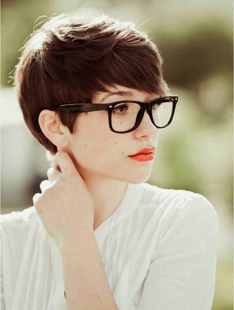 Hairstyle With Glasses