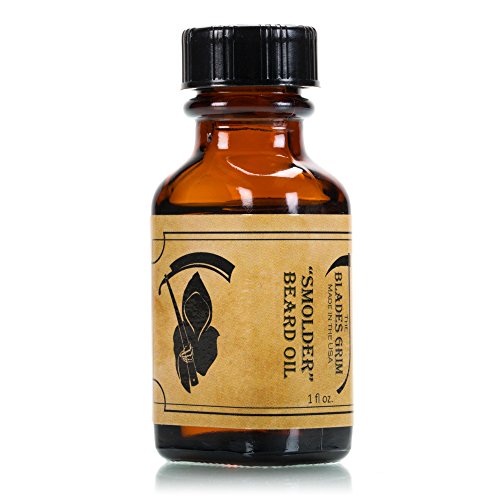 The Blades Grim – Hand made, Beard Oil (Smolder, 1oz)