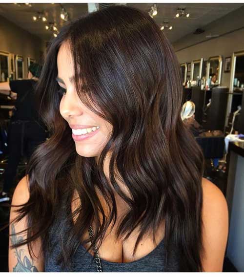 Chocolate Brown Hair Color Ideas-20