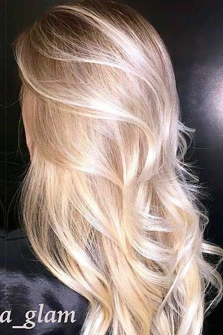 Long Blond Hair Blonde Ombre Hair, Balayage, Blonde Balayage, Ash Blonde, 